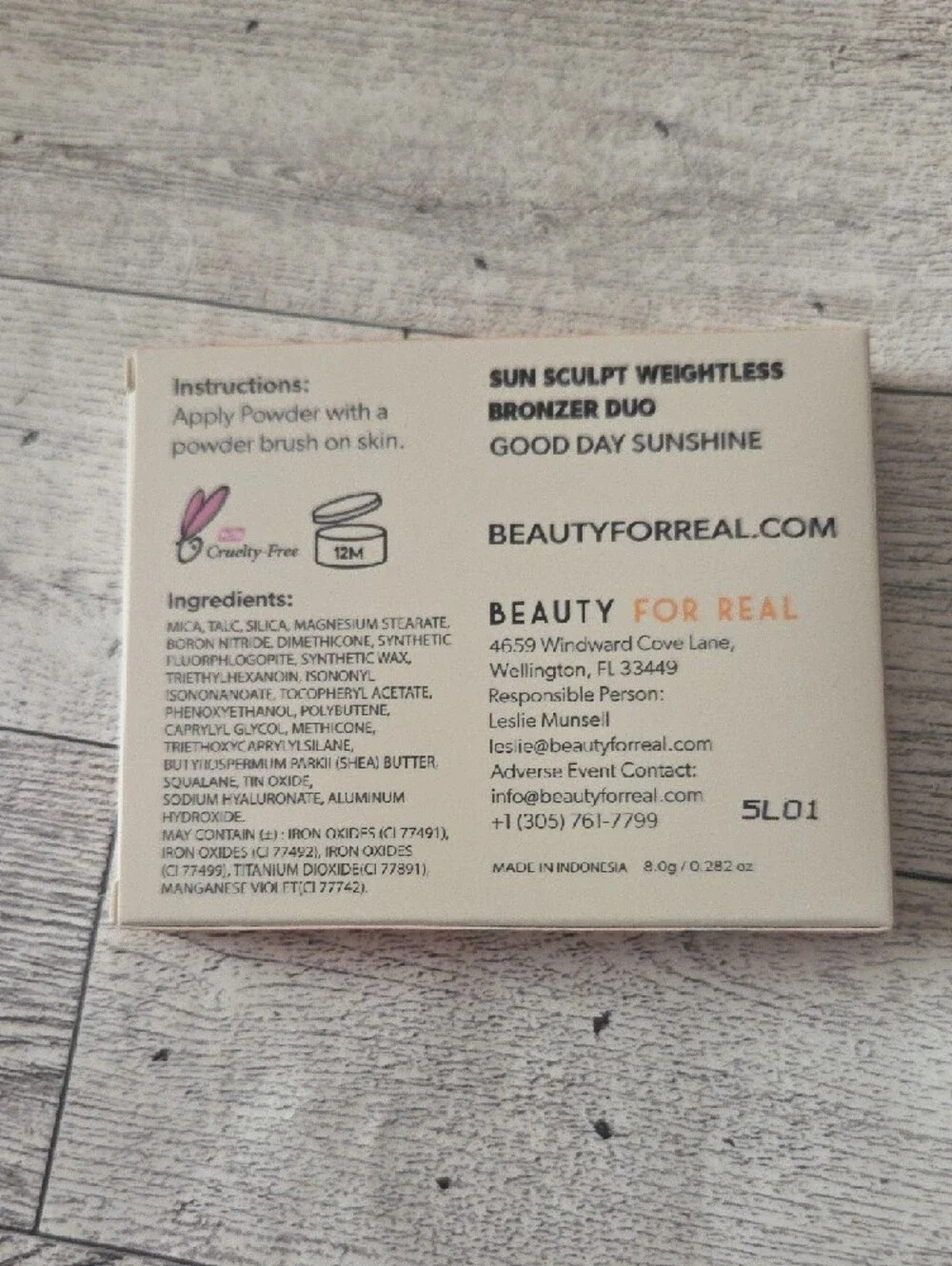 Beauty For Real Sun Sculpt Weightless Bronzer Duo